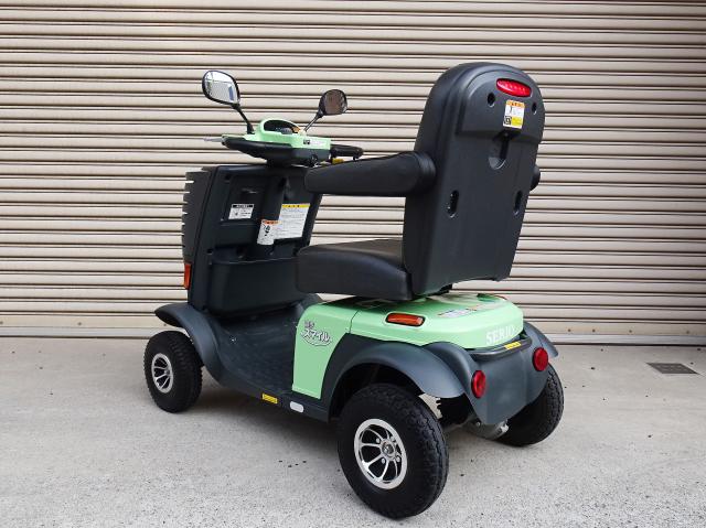 セリオ製　進歩スマイル　SBT41G 引取限定】 セリオ 遊歩スマイル SBT41 ハンドル形 電動 車椅子